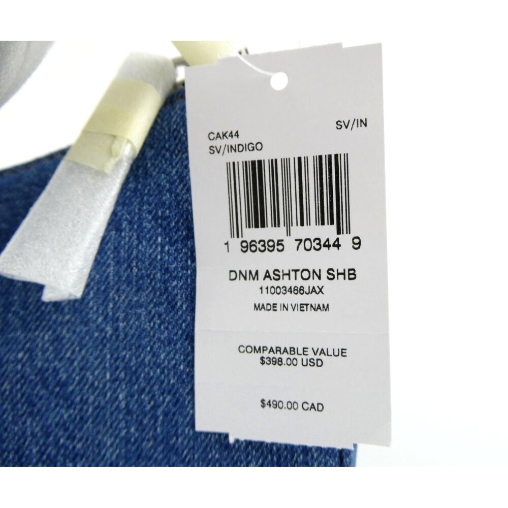 Coach Indigo Denim Ashton Shoulder Bag CAK44 NWT - Picture 9 of 11